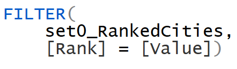 Figure 7 - FILTER used as Loop-Block